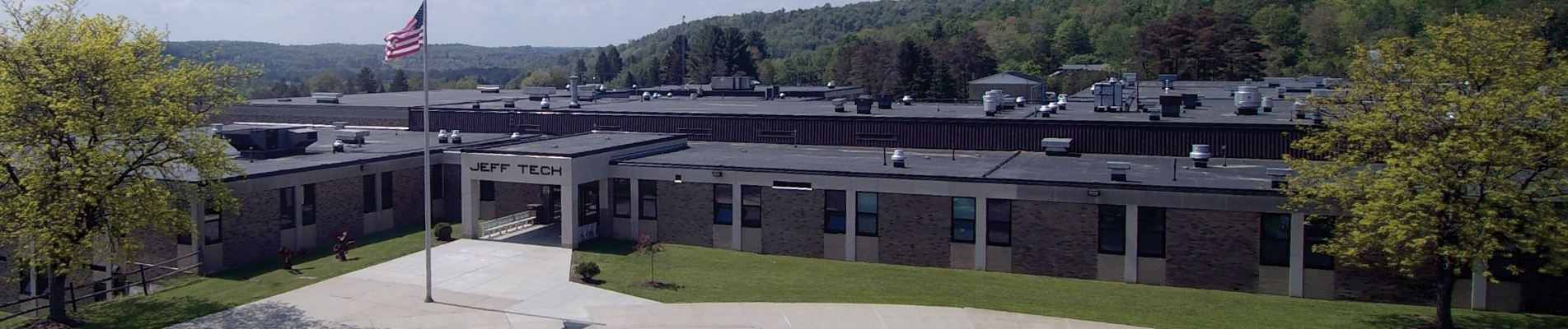 Aerial view of Jeff Tech Campus