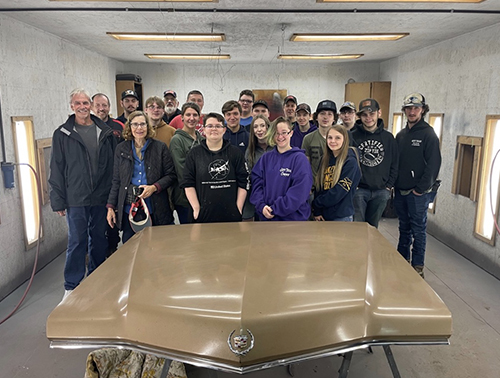 The Greenberg Cadillac Museum Paint Shop